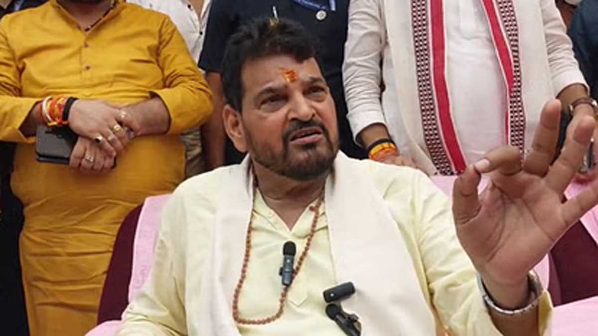 राहुल गांधी का दूसरा नाम ही विवाद है : बृजभूषण शरण सिंह